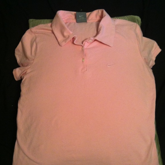 Pink Nike Polo