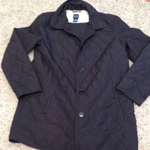 Sold sold sold! Black gap quilted jacket medium