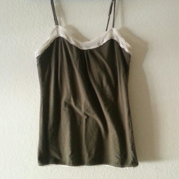American Eagle Hunter Green Tank