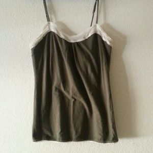 American Eagle Hunter Green Tank