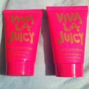 Viva la juicy body lotion & shower gel