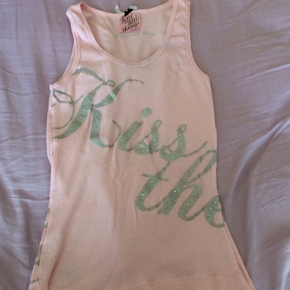 Victoria secret kiss the bride tank