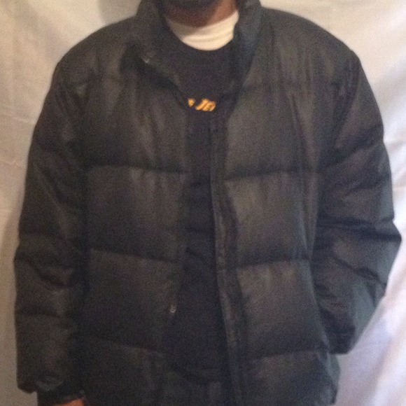 Bobble goose down jacket