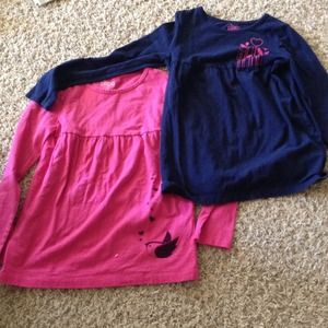 2 Circo long sleeve tops for girls size 7/8.