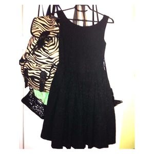 Black dress from Zara size extra small