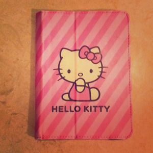 Pink hello kitty 7" tablet or kindle fire case