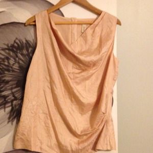 J.CREW silk sleeveless blouse