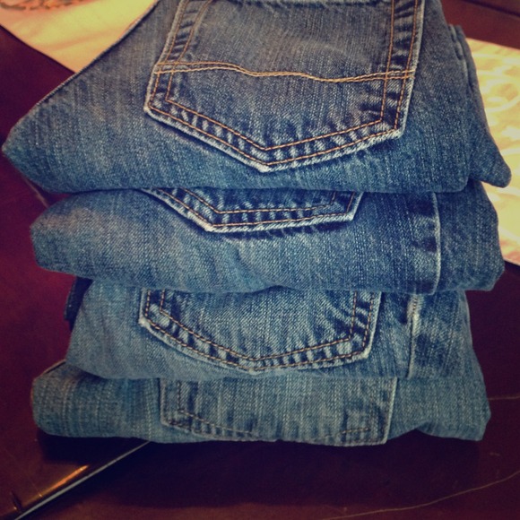 4 pairs of boys denim jeans