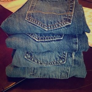4 pairs of boys denim jeans