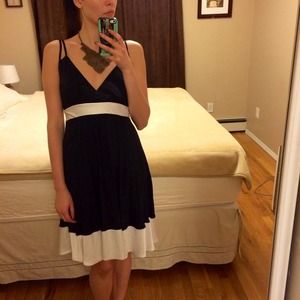 🔴SOLD🔴Express black and white dress