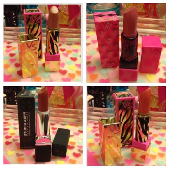 4 Lipsticks Lot VS and Studio Gear