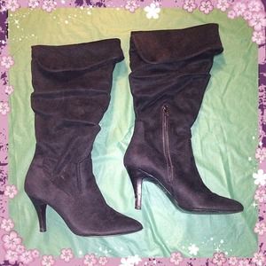 BP. Black Suede look boots 7.5M BP. Black Suede look boots 7.5M