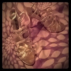 Gold Nina New York heels