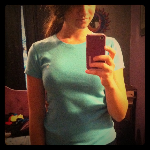 Sky blue Ralph Lauren Sport T-shirt🌸