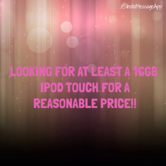 Looking for an iPod touch. - Picture 1 of 1
