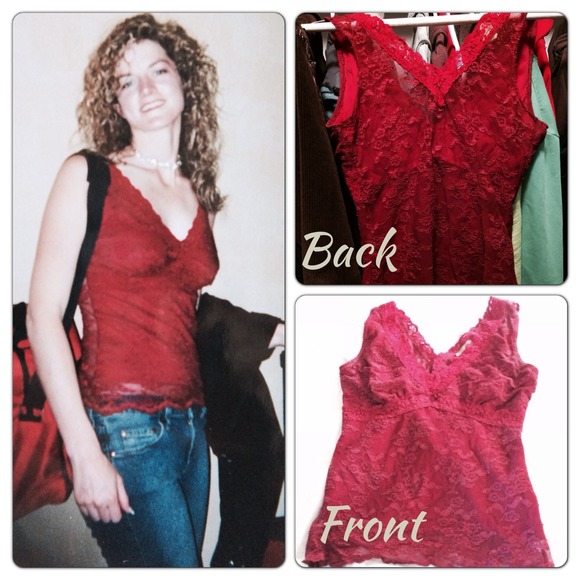 Feminine lace top by twentyone.