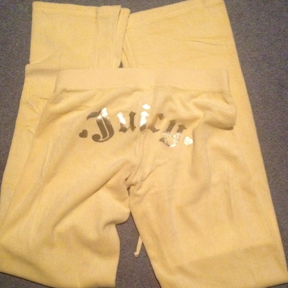 Juicy Couture terry cloth pants