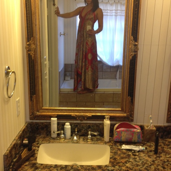 Long exotic dress