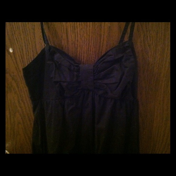 Black bow dress {reserved}