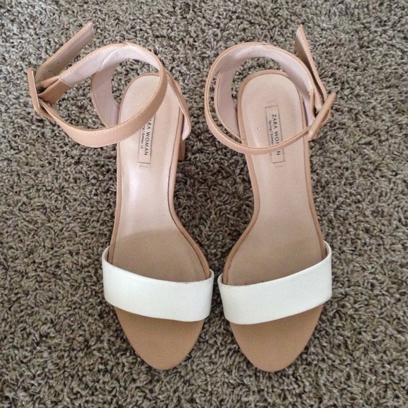 Zara Mid-Size Heel with Ankle Strap