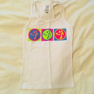 Zumba Pop Art Racerback Tank Top