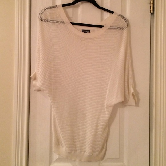 Bundled- Express ivory sweater- size XSmall