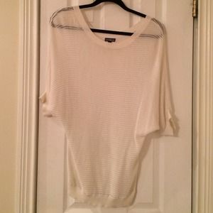Bundled- Express ivory sweater- size XSmall