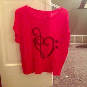 Music/heart top