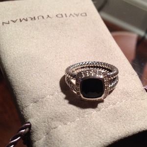 💃sold 💃David Yurman Petite Onyx Albion Sz5