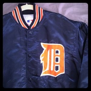 Detroit Tigers Vintage Baseball Jacket 🐯⚾️