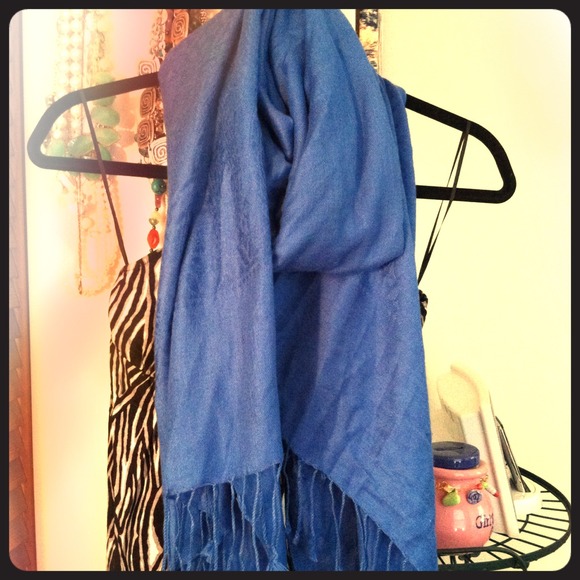 Blue Pashmina Scarf