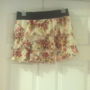 Floral skirt