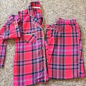 Hold⭐11/27⭐Plaid Victoria Secret pant PJ set