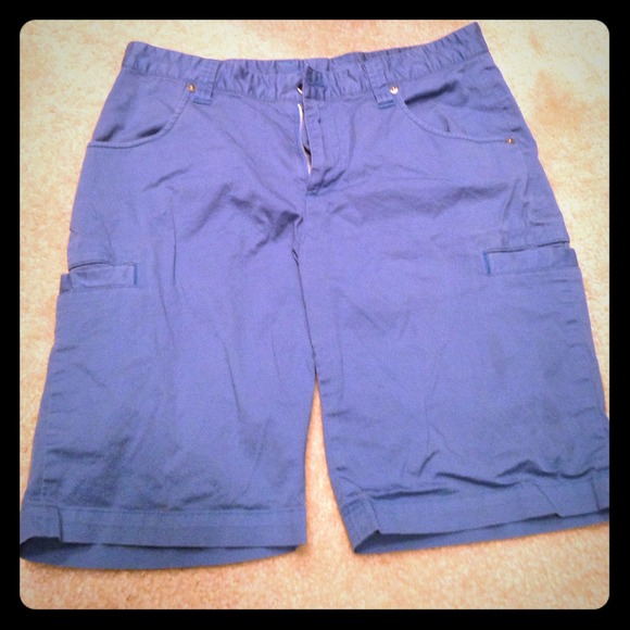 Blue shorts