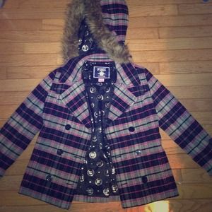 Victoria secret pink! Pea coat