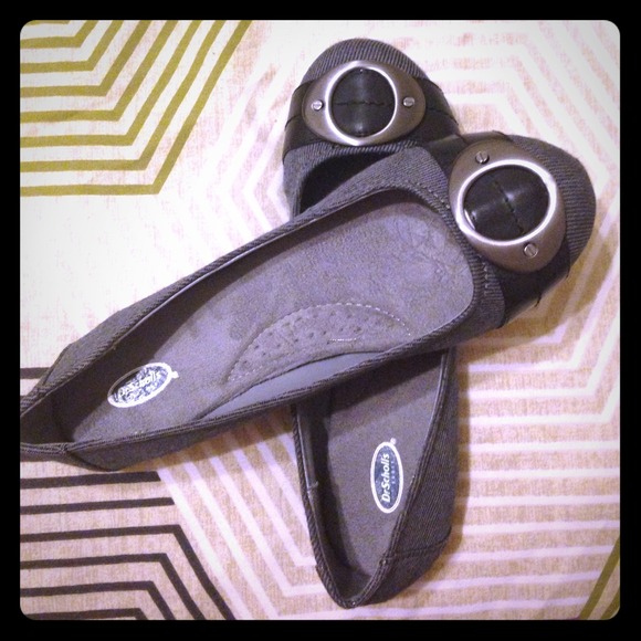 Dr. Scholls flats.