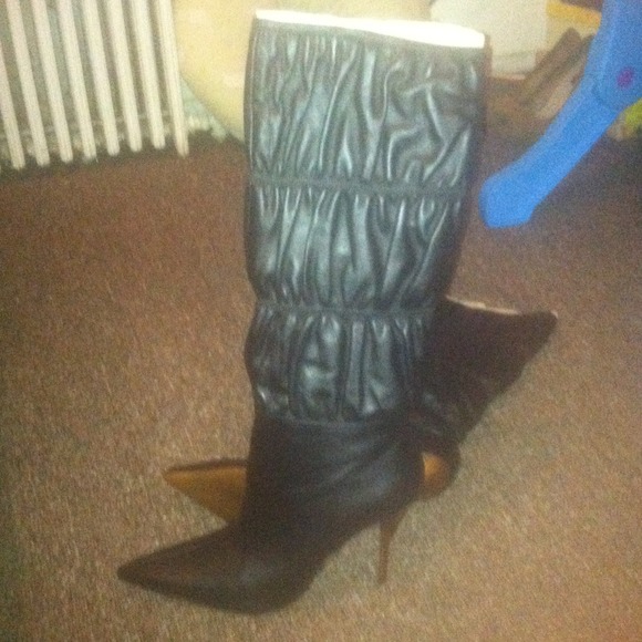 Bronx  Boots - Bronx leather stiletto boots