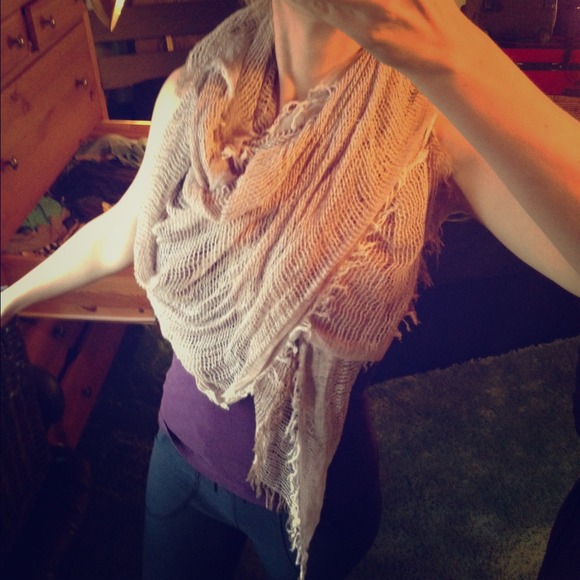 Very large soft scarf from boutique in San Fran