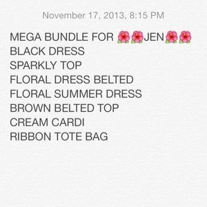 Bundle for Jen