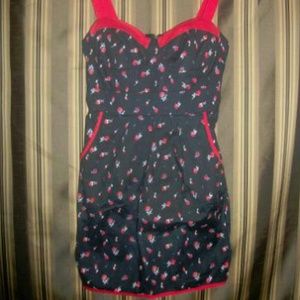 Floral Bustier Dress