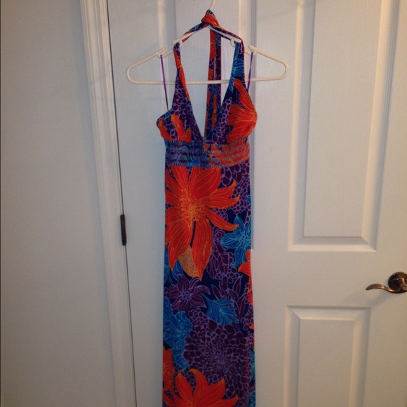 Victorias Secret Tropical Maxi Dress. Worn twice!