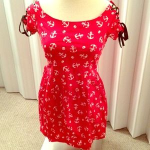 Anchor skull dress and Floral Dress bundle! 🌸