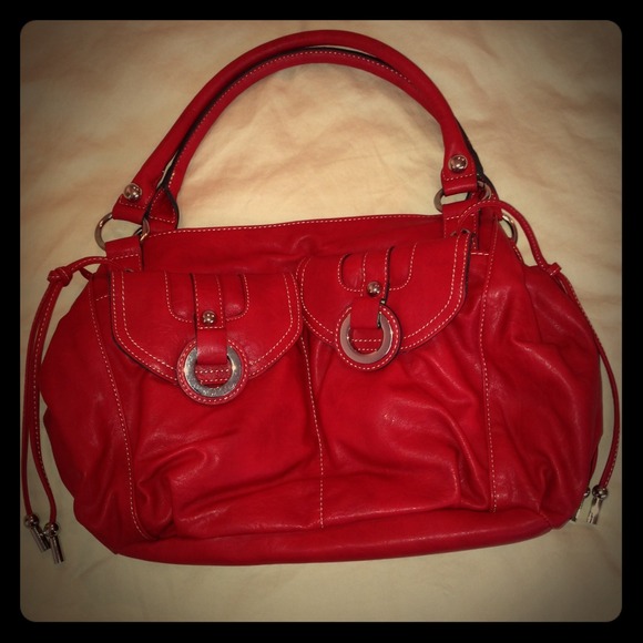 🔶Reserved🔶Mondani New York red leather  handbag