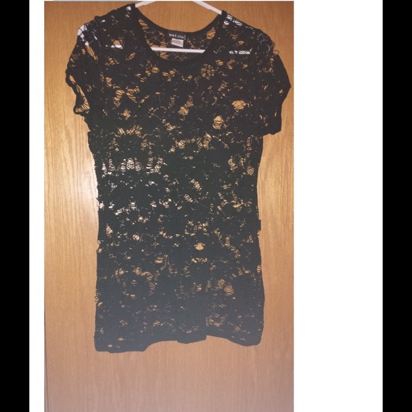XL Black lace like/ L Tank