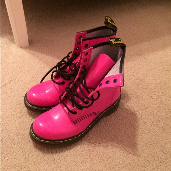Hot pink Dr. Martens PRICE NEGOTIABLE