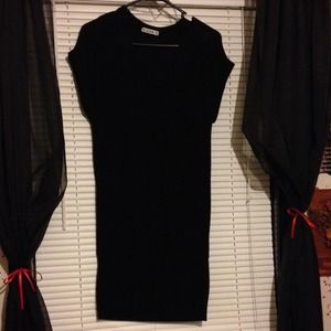 Black Sweater Dress