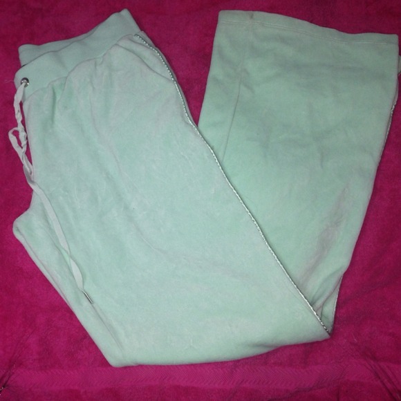 Bebe velour pants