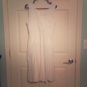 Cute white cotton dress