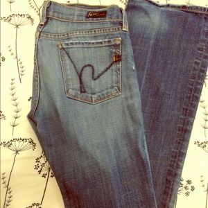 Citizens of Humanity denim. Size 27 Regular.