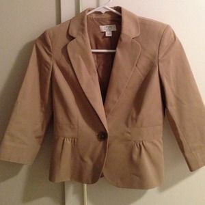 Loft beige blazer